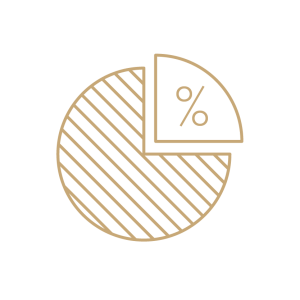 Quanta - Iconography -_% Pie Graph